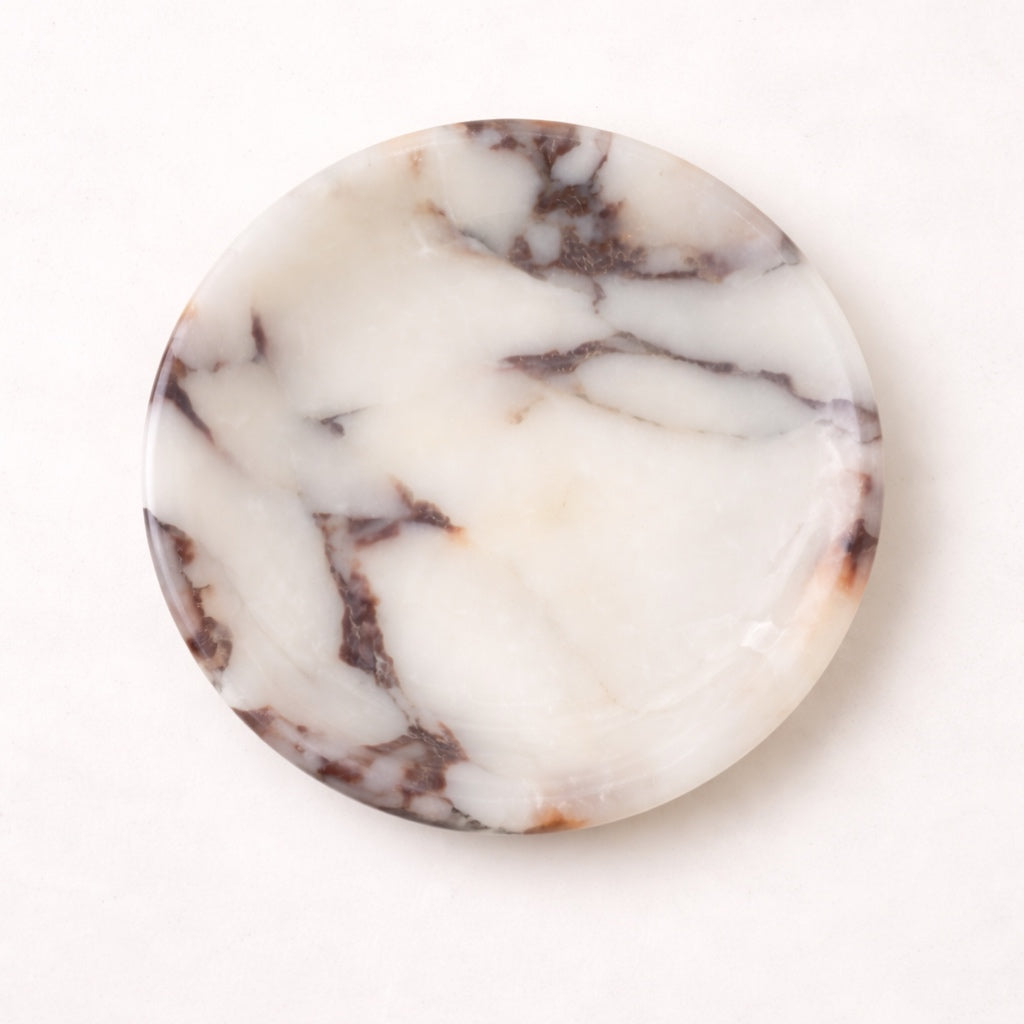 White Marble Catchall Tray
