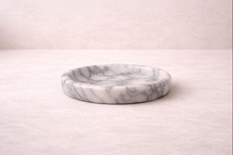 White Natural Marble Catchall Tray
