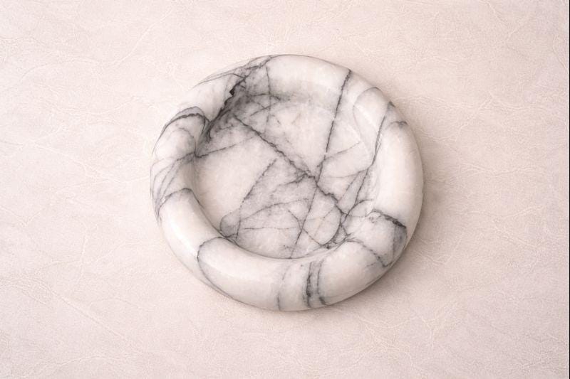 White Marble Tray