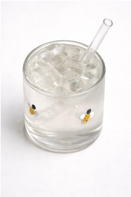 Bee Glass Tumbler